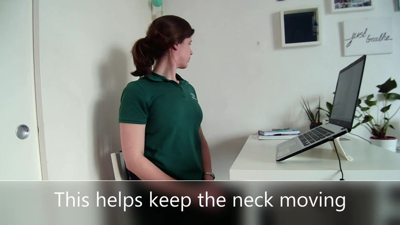 Home Office Stretches - Head and Neck